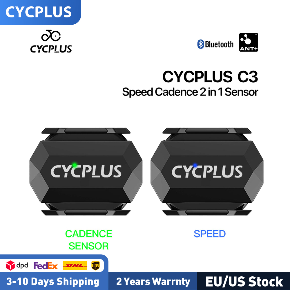Cycling Speed Cadence Sensor Dual - CYCPLUS C3x2 Speedometer Komputer Sepeda Sensor
