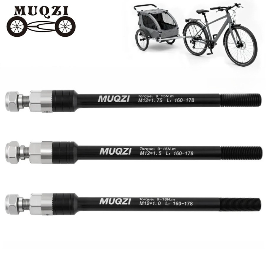 Thru Axle Adapter For Bike Trainer - Adaptor Penghubung Gandengan Sepeda MUQZI untuk