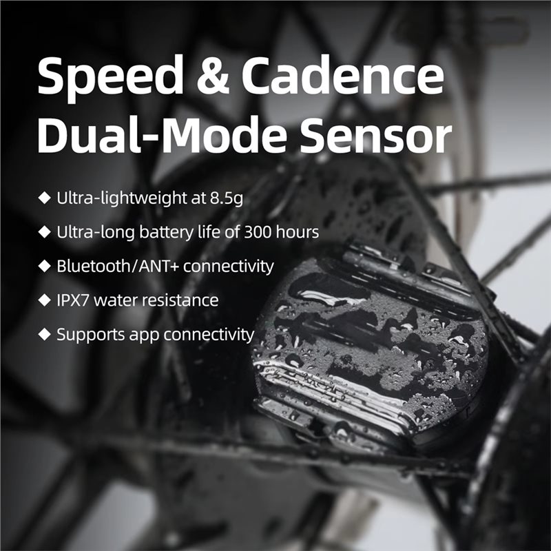 Cycling Speed Cadence Sensor Dual - Aksesori Sepeda 2PCS ANT+ Bluet Sensor