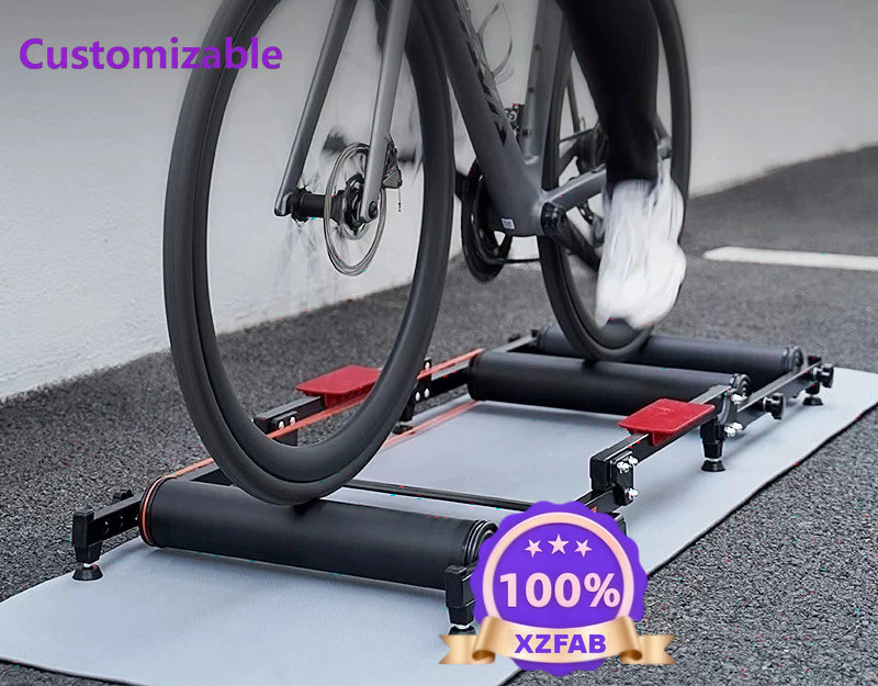Bike Rollers Indoor Cycling Aluminum - Meja Bersepeda Lipat Tiga 2026 Langsung