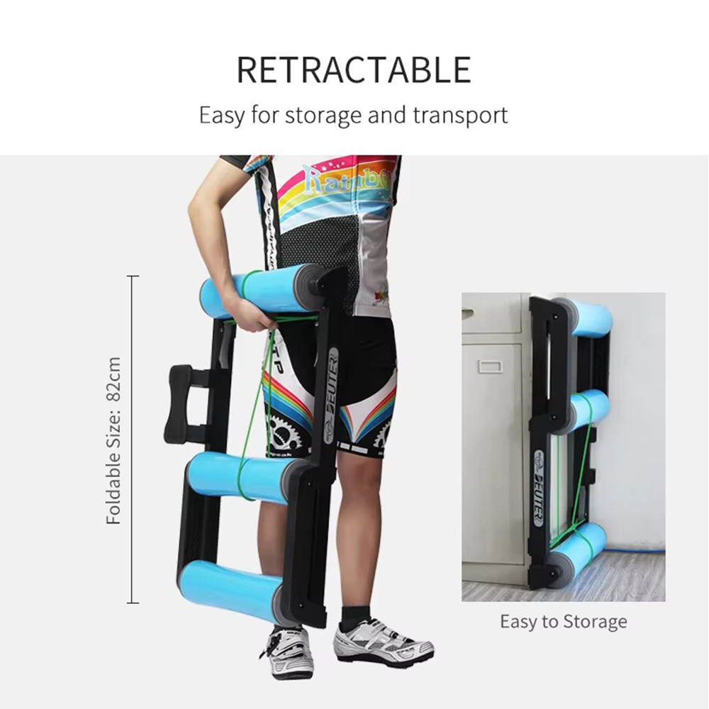 Sepatu roda sepeda gunung, pel - Bike Rollers Indoor Cycling Aluminum ulasan dan harga