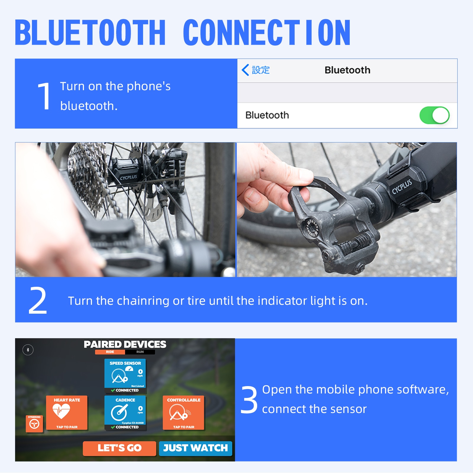 Aksesori Sepeda Bersepeda Sens - Cycling Speed Cadence Sensor Dual ulasan dan harga