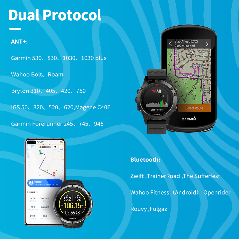 Sensor Kecepatan dan Kadensi S - Cycling Speed Cadence Sensor Dual ulasan dan harga
