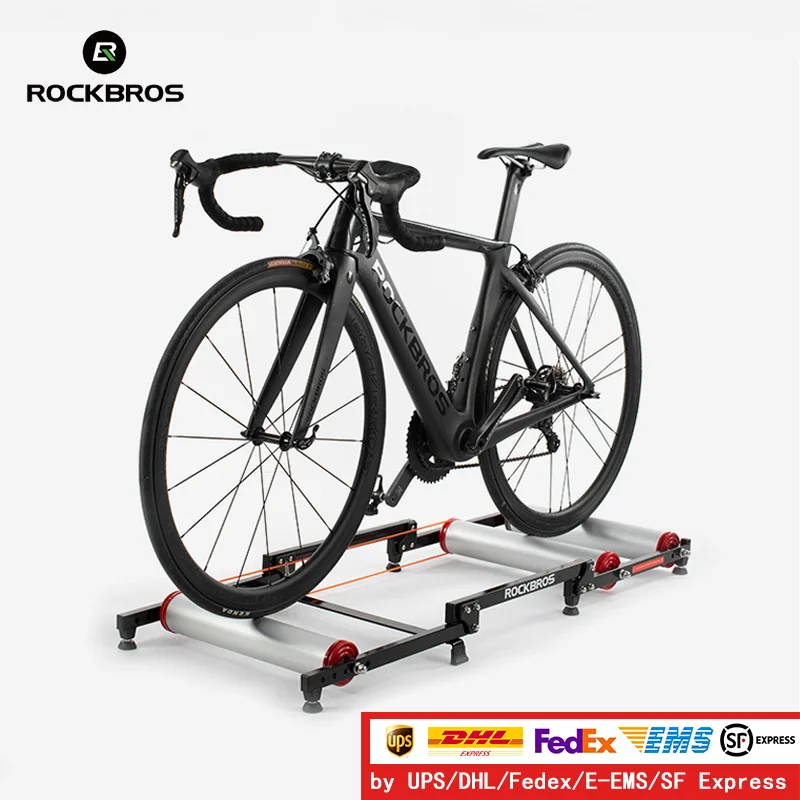 ROCKBROS Roller Trainer Sepeda - Bike Rollers Indoor Cycling Aluminum ulasan dan harga