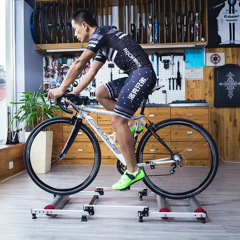 ROCKBROS Roller Trainer Sepeda - Bike Rollers Indoor Cycling Aluminum ulasan dan harga