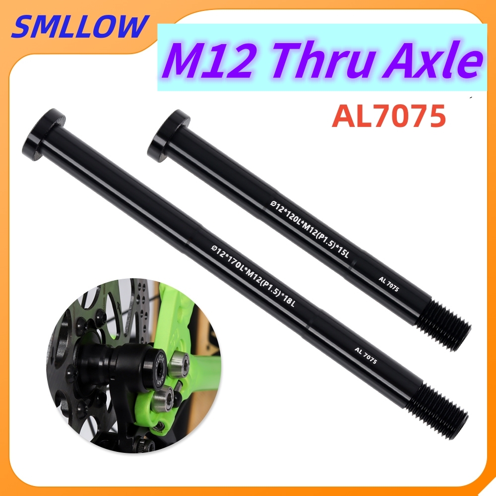 Smllow M12 Axle MTB Road Bike  - Thru Axle Adapter For Bike Trainer ulasan dan harga